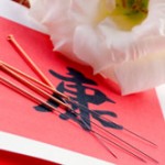 caligraphy and needles